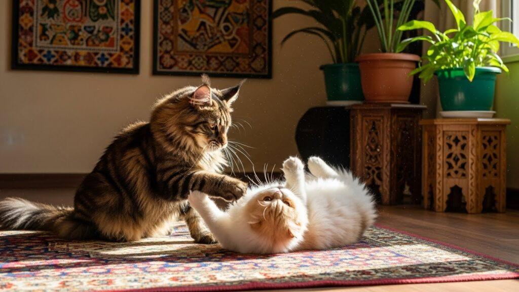 Maine Coon vs Persian Cats in Nigeria